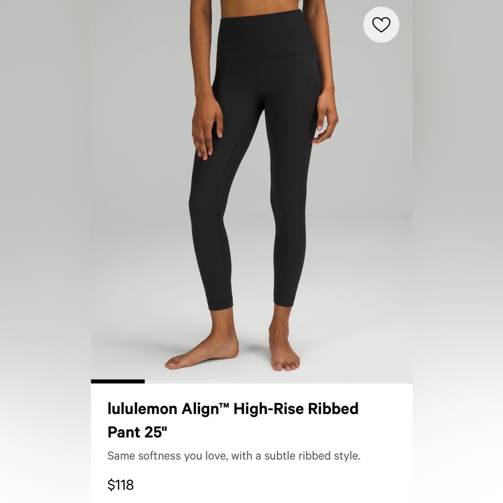 Lululemon Ribbed Align Leggings
